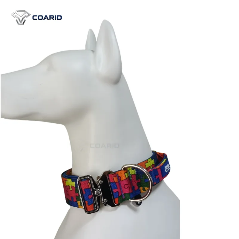 

Durable Dog Collar Double Reinforced Explosion Resistant Adjustable for Outdoor Training Suitable for Small to Large Dogs