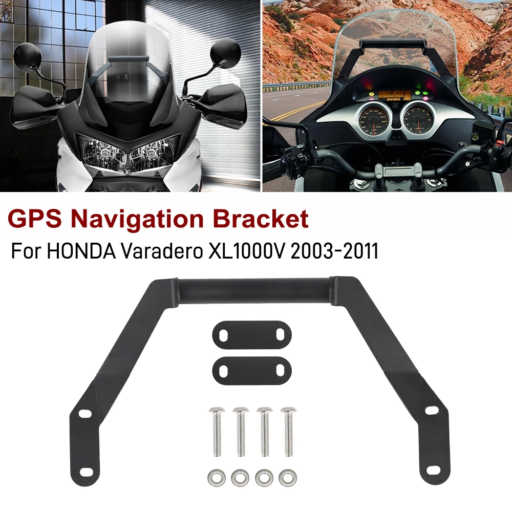 

For HONDA Varadero XL1000V 2003-2011 Mobile Phone GPS Navigation Bracket Mounting Bracket Kits XL 1000V Motorcycle Accessories