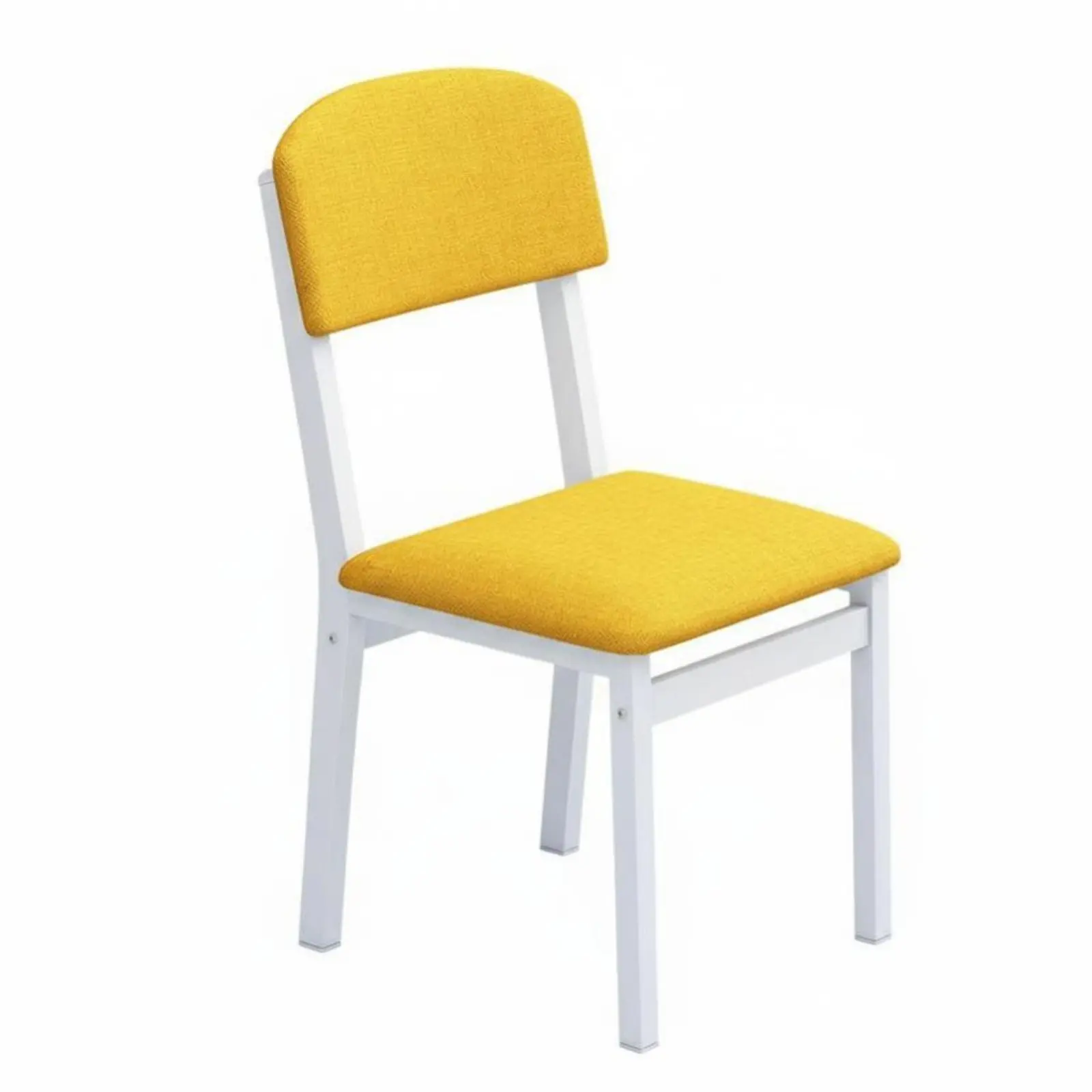 

Комплект из 4 современных обеденных стульев с противоскользящими накладками на ножки, простые стулья с поддержкой для спины, для ресторанов, баров, дома, мебель для дома и офиса