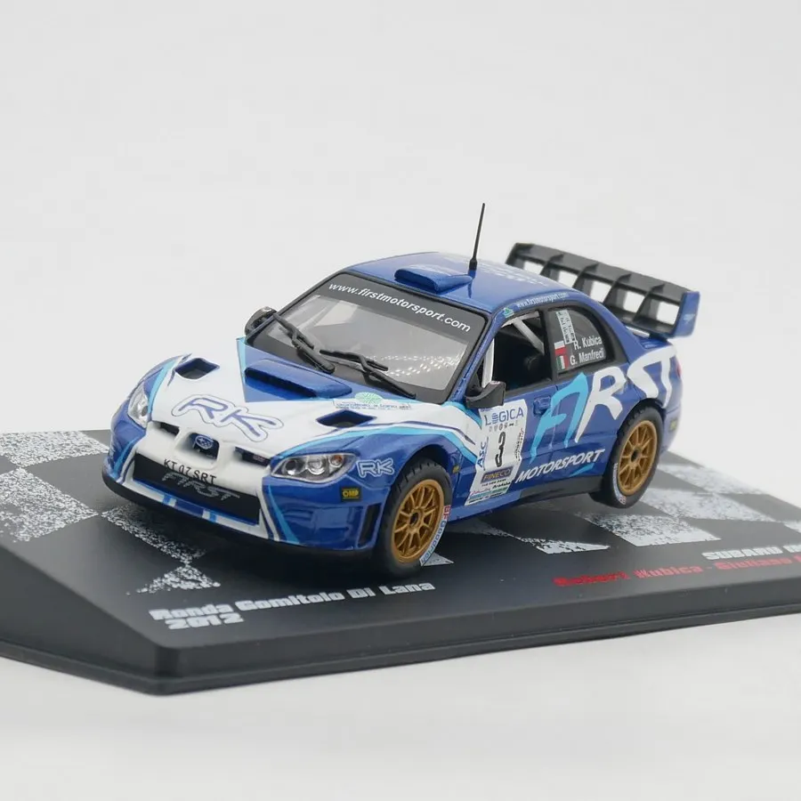 Diecast ixo 1:43 Scale Impreza WRC 2012 Subaru Leopard Rally Alloy Car Model