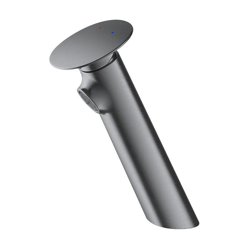 

Смеситель для горячей и холодной воды в европейском стиле с одним отверстием, персонализированный брызгозащищенный смеситель для бытовой раковины