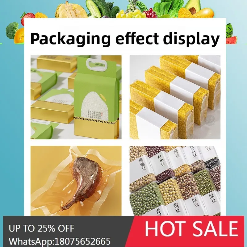 MJY Fully Automatic Double-Sided Vacuum Packaging Machine Commercial Vacuum Sealer