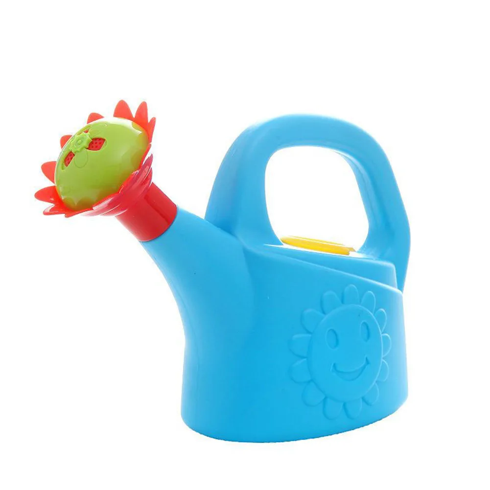 Sprinkler Watering Can None Yellow 18cm X 10.5cm X 7cm Blue Cute Cartoon Flowers Bottle Green Kids None Brand New