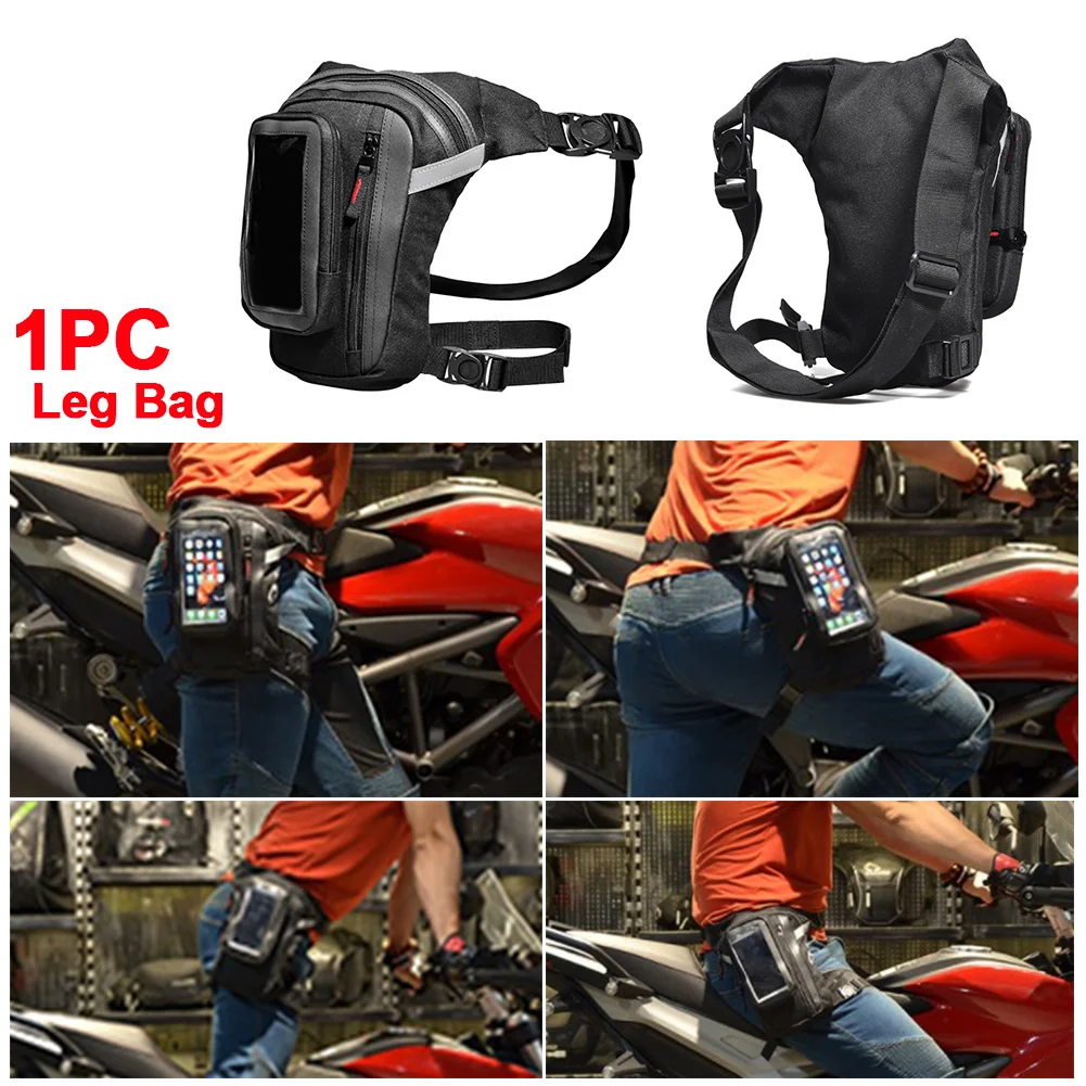 Waterproof Quick Release Adjustable Buckle Motorcycle Multifunctional Leg Bag Cycling Thigh Pack Bag