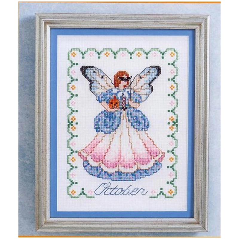 3455 çapraz dikiş kiti çapraz dikiş noel ürünleri promosyon Homfun Stich DIY zanaat nakış kumaş iplik seti hobi yetişkin