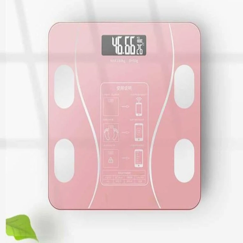 

Rechargeable Bluetooth Scale, Smart Body Composition Analyzer, Portable Digital Weight Scale for Fitness Tracking in Dorms