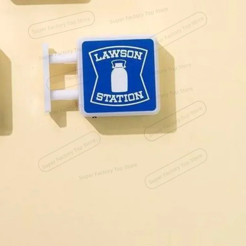 Leuchtender Kühlschrankmagnet Mini 711 Whole Family Store Magnetisches Leuchtschild Kühlschrankaufkleber Kreative Heimdekoration Magnet-Ornament