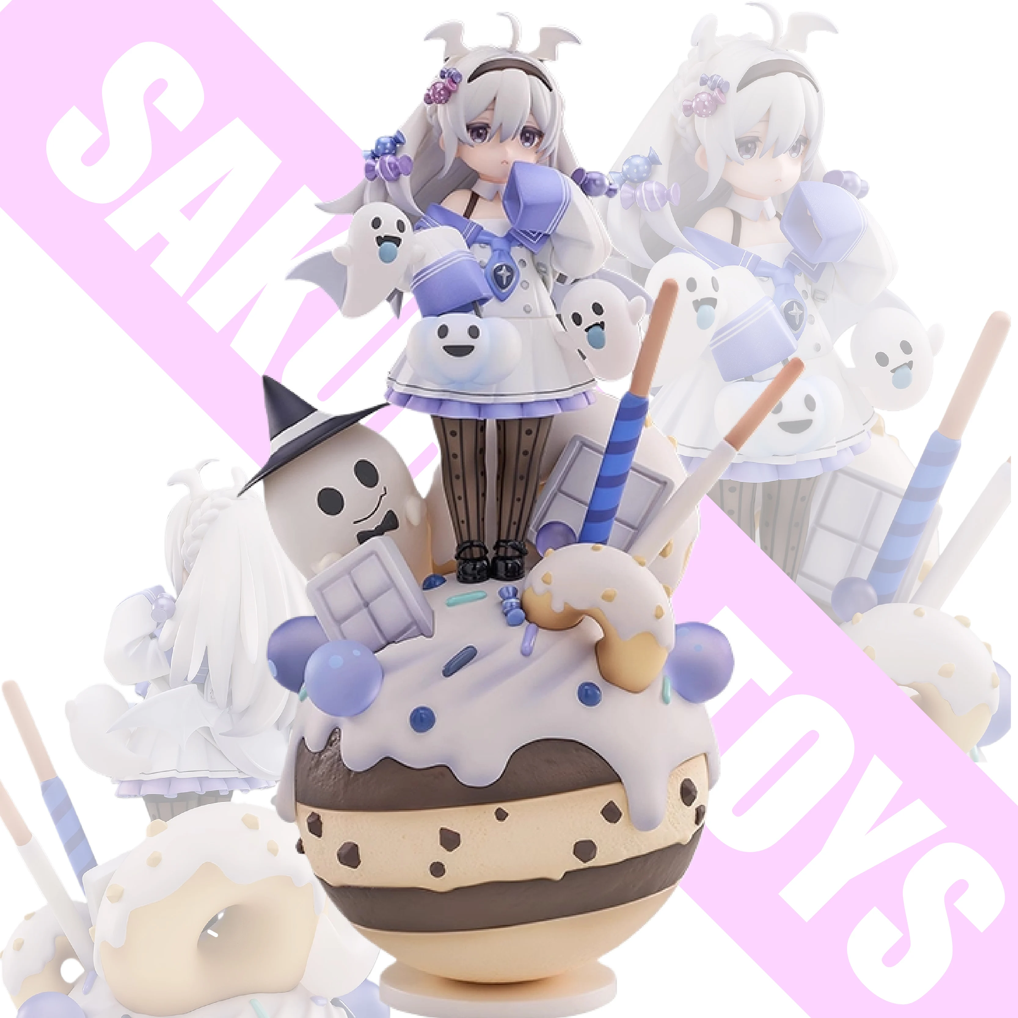 

В наличии ребра десерт планета Mercury's Witch Shadow Mage фигурки украшения периферийные фигурки коллекция подарок