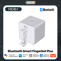 MOES Tuya Fingerbot Button Pusher New Bluetooth finger robot Smart Life App automatic switch Voice Control Alexa Google Home