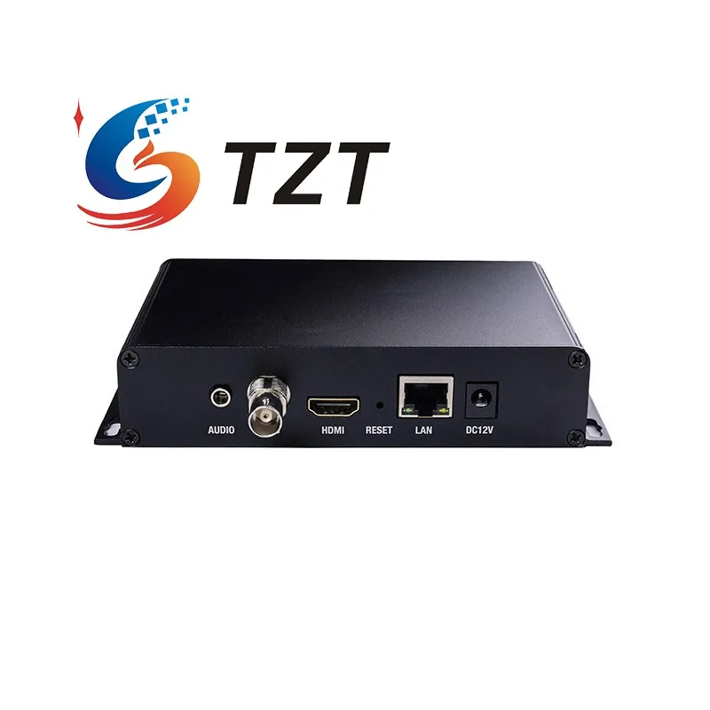 TZT 2160P60 Decoder 1080P60 Transcoder Network Video Streaming SRT Decoding and Transcoding