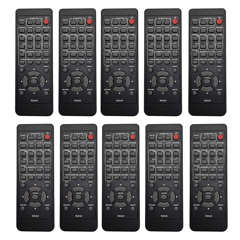 

T82C Hot Sale-5X Remote Control R025H For Hitachi Projector CP-X5555 CP-X5550 CP-WX5505 CP-EW5001WN CP-EX3051WN LP-AW4001 LP-AW3