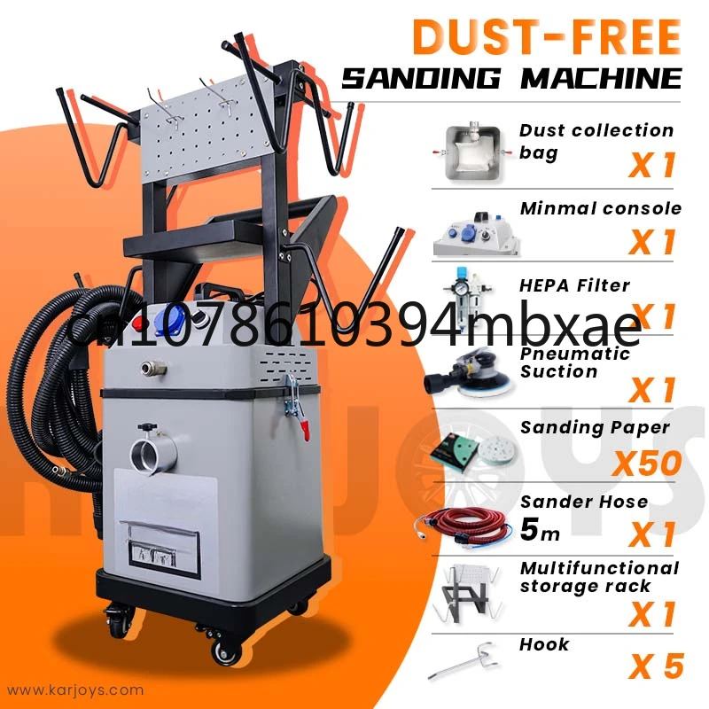 Car Primer Sanding Set 2020 Hot Sell Compact Size Mini Dust Free Dry Sanding Machine for Collision Repair With CE