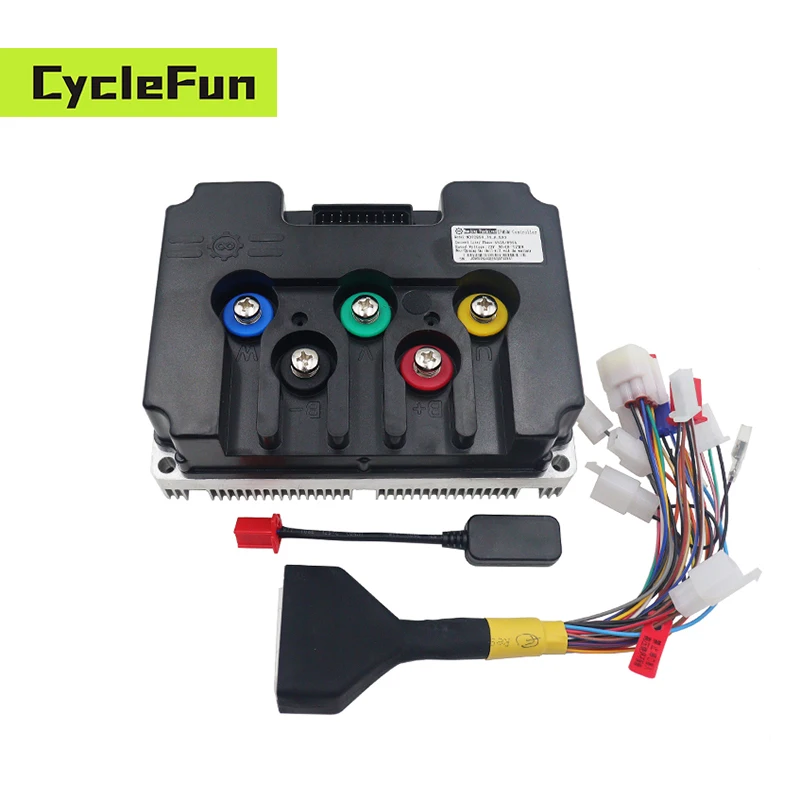 

FarDriver ND721000 V2 500A Hall Sensor BLDC Controller for 8-10KW Electric Motorcycle ATV With Bluetooth