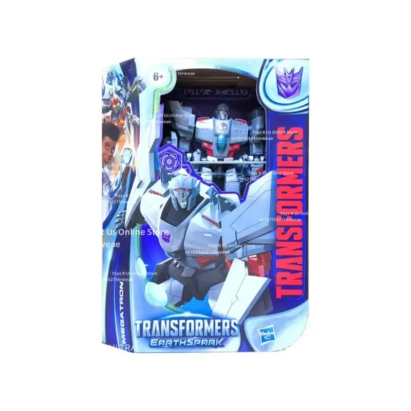 Op voorraad Hasbro Transformers Series Earth Spark Megatron Model Transformeerbaar Robotspeelgoed Vakantiecadeaucollectie Actiekarakters