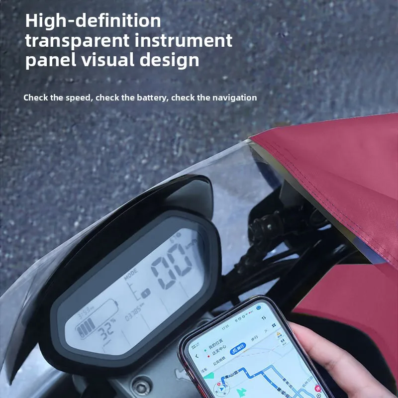 Thickened and Extended Raincoat for Adult Single Rider – Suitable for Electric Bicycles, Electric Motorcycles and Motorcycles