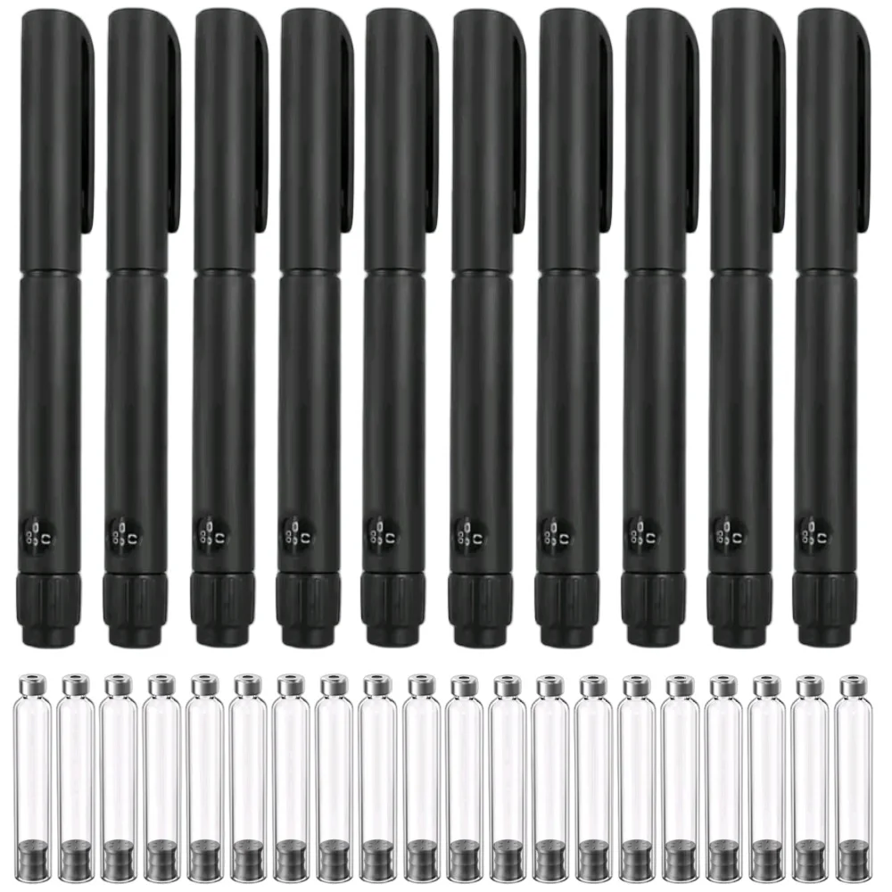 1-10Set Disposable Insulin Injection Pen 3ml Cassette Bottle Rotary Push Magic Beauty Injection Pen Growth Hormone Dosage 60U