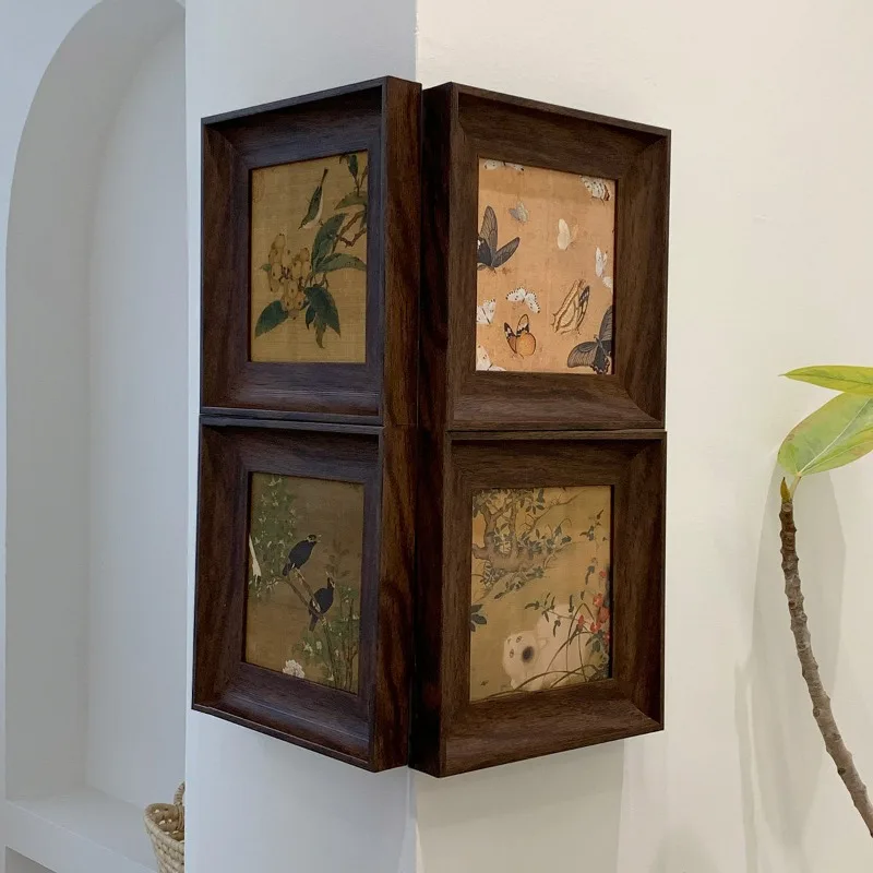 

Chinese Song Dynasty Aesthetic Painting Vintage Wall Art Corner Decor for Living Room Chinese Style Restaurant High End Mural