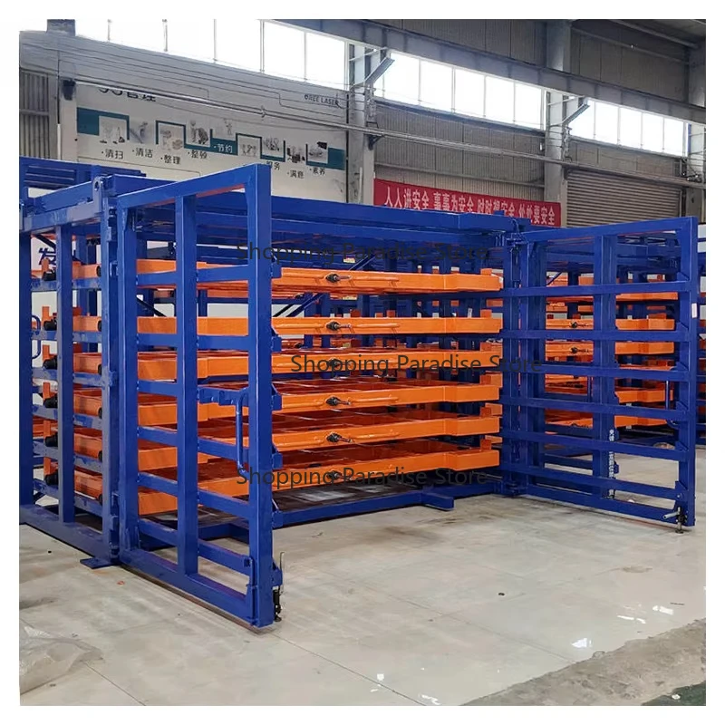 5-Layer Drive-In Pallet Rack Forklift Drawer Type Sheet Metal Storage System for Industrial Organization
