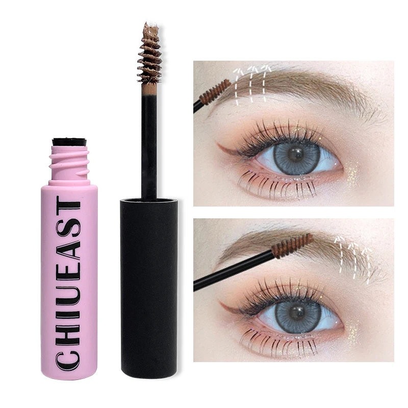 Natural Dyeing Eyebrow Cream Waterproof Lasting Matte Liquid Dye Eyebrow Tattoo Tint Brow Enhacer Mascara Gel Makeup  3 Colors