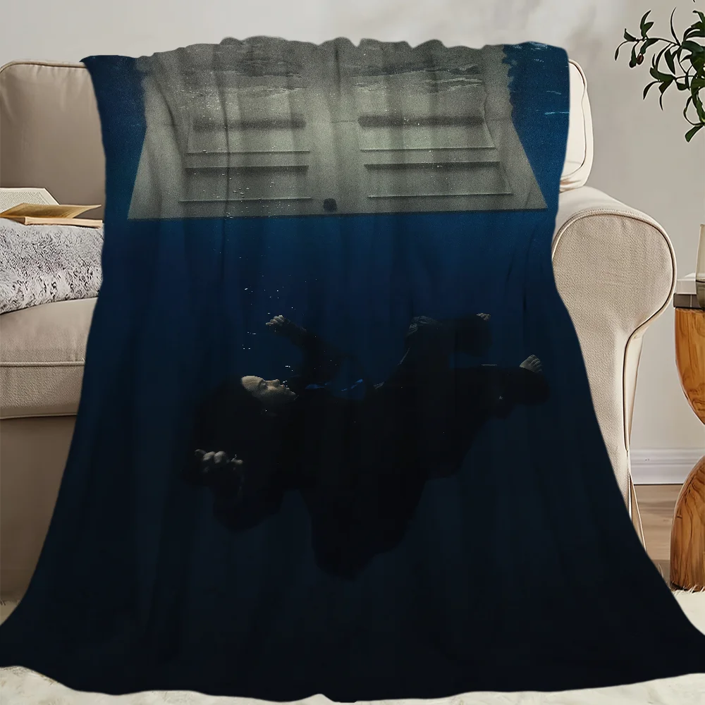 Singer B-Billies E-Eili Blanket Skin Friendly Comfort Warm Soft Plush Blanket Suitable Sofa Living Room Office Bedroom
