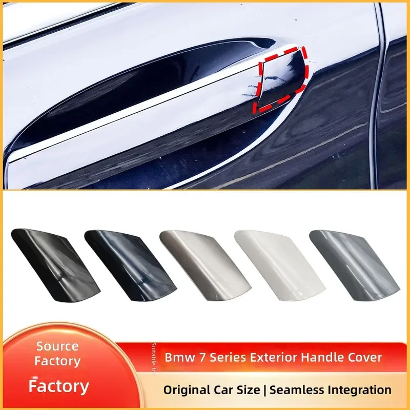 For BMW 7 Series G12 Left Front Door Handle Key Cover 2015-2022 Keyhole Cap Trim 51217474681
