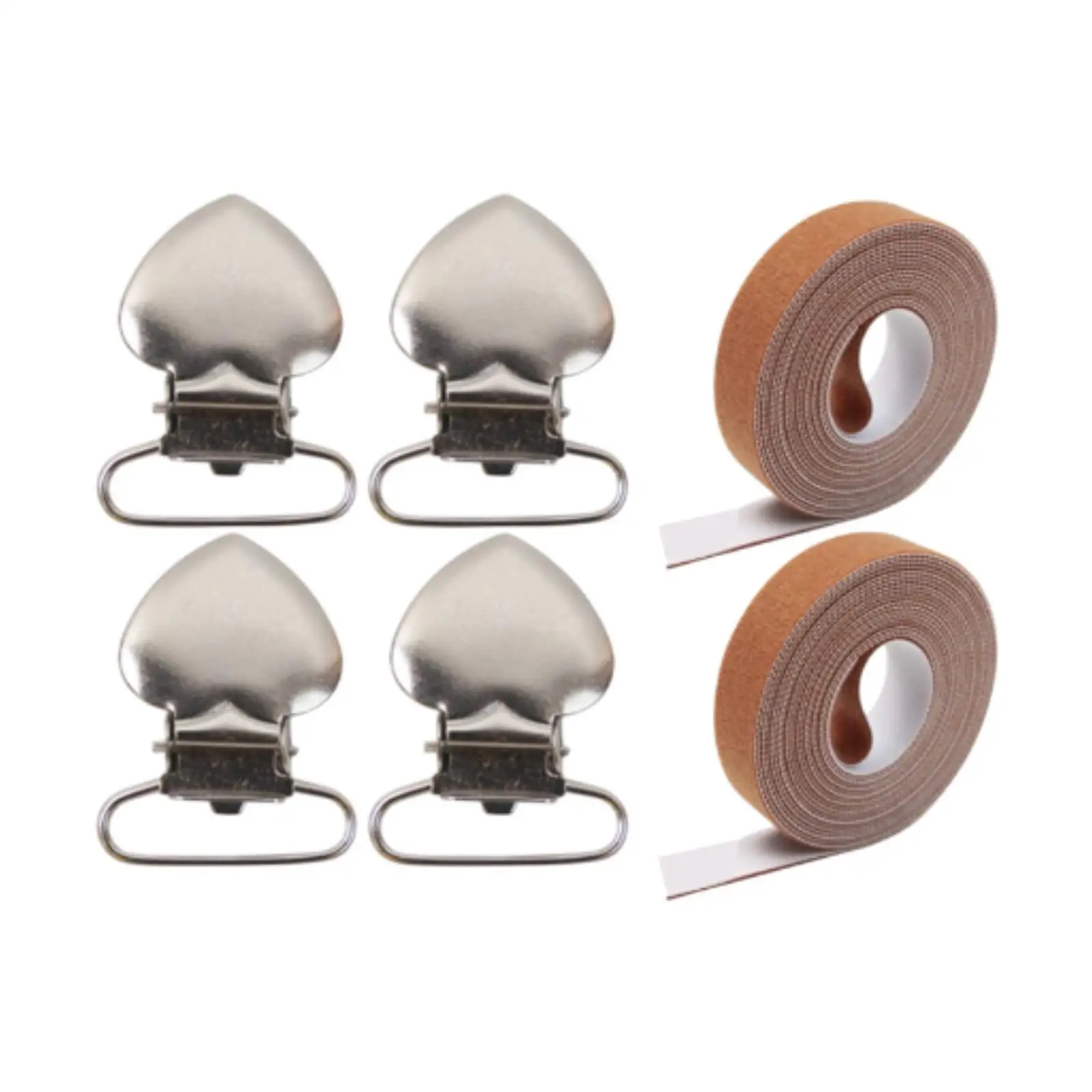 Embroidery Frame Sewing Fixing Clip Metal Side Tensioner Scroll Rod for Cross Stitch Needlework Tools