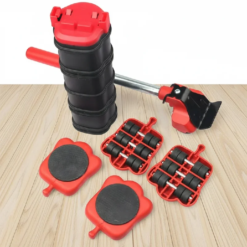 Large Furniture Mover Tool Heavy Duty Furniture Lifter Labor-Saving 360° Rotation Moving Tools for Moving Heavy Furniture