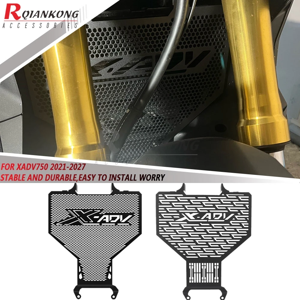 2021 2022 2023 2024 2025 2026 2027 Motorcycle Radiator Guard Grill Oil Cooler Grille Cover Protect For Honda X-ADV 750 XADV 750