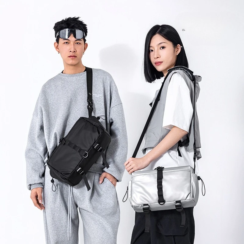 

New Crossbody Backpack with Large Capacity Fashionable Luxurious Breathable Waterproof Wear-resistant and Comfortable Men's Bag