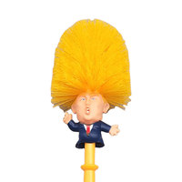 Donald Trump Toilet Brush Make Your Toilet Great Again Toilet Bowl Brush Cleaner Novelty Gag Gifts Home Bathroom Cleaning Tools