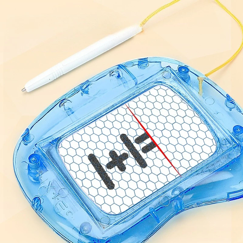 ألعاب تعليمية لوحة رسم مغناطيسية صغيرة ألعاب رسم مونتيسوري لوحة كتابة قابلة للمسح سلسلة مفاتيح هدية حفلة عيد ميلاد للأطفال #2