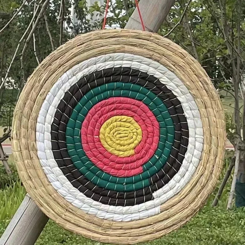 Objetivo de Tiro con Arco de Paja, Objetivo de Tiro de Hierba para Flechas de Arco, Práctica de Apuntamiento para Deportes al Aire Libre