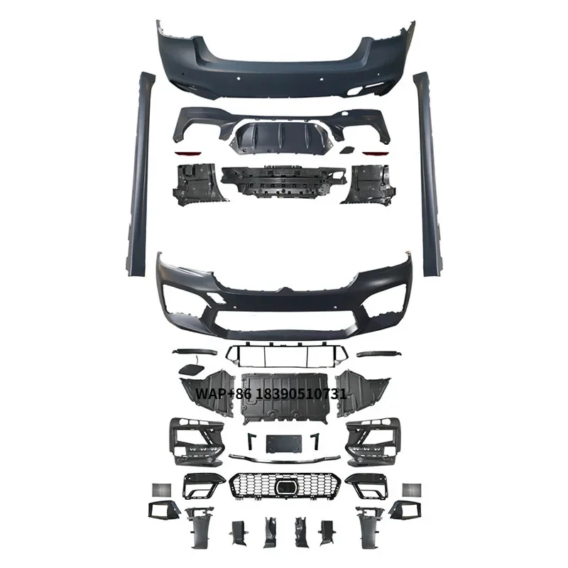 

Body Kit for G30 LCI Upgrade to M5 Wide Body Kit with Front Bumper Rear Bumper Fender