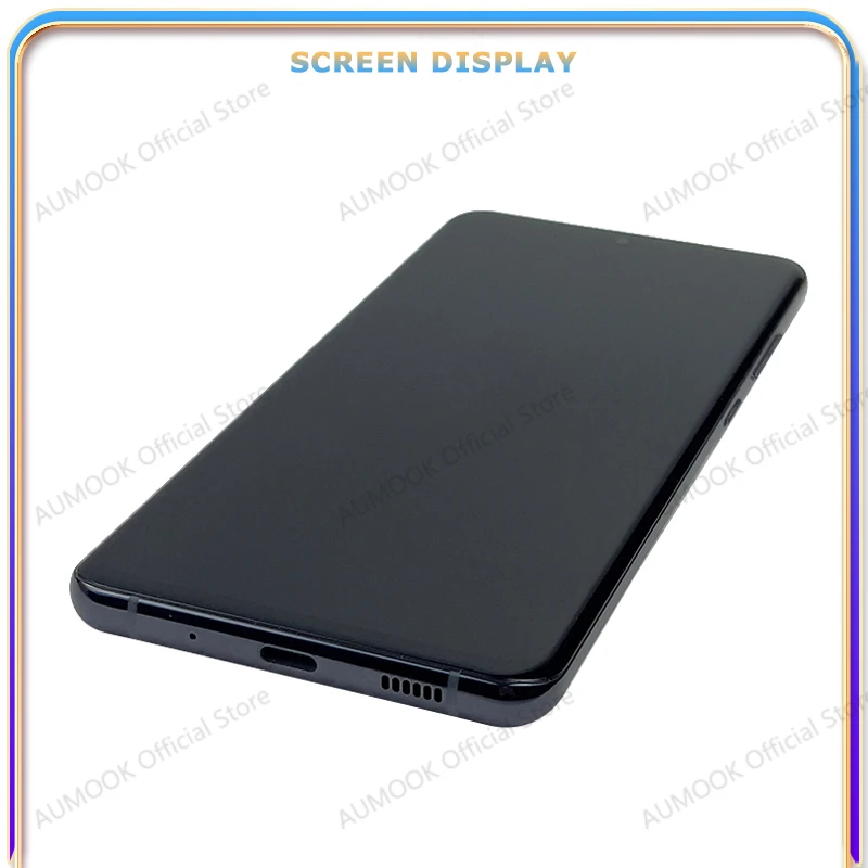 Ekran LCD AMOLED do Samsung Galaxy S20+ S20 Plus 4G 5G Wyświetlacz LCD Ekran dotykowy z ramką Digitizer G985 G986 Części — zdjęcie produktu 4