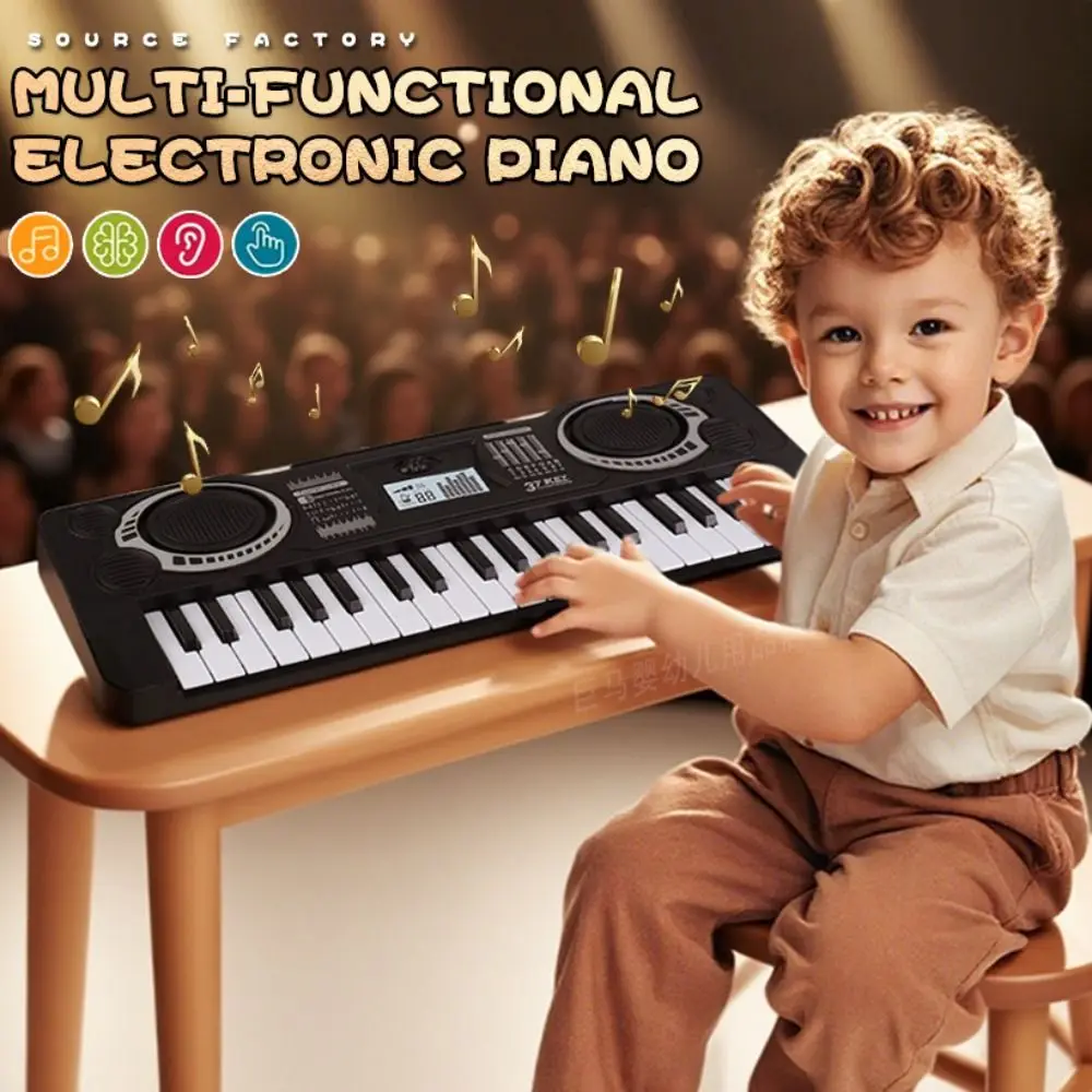 brinquedo-musical-eletronico-para-criancas-com-37-teclas-piano-eletronico-rosa-para-aprendizado-musical