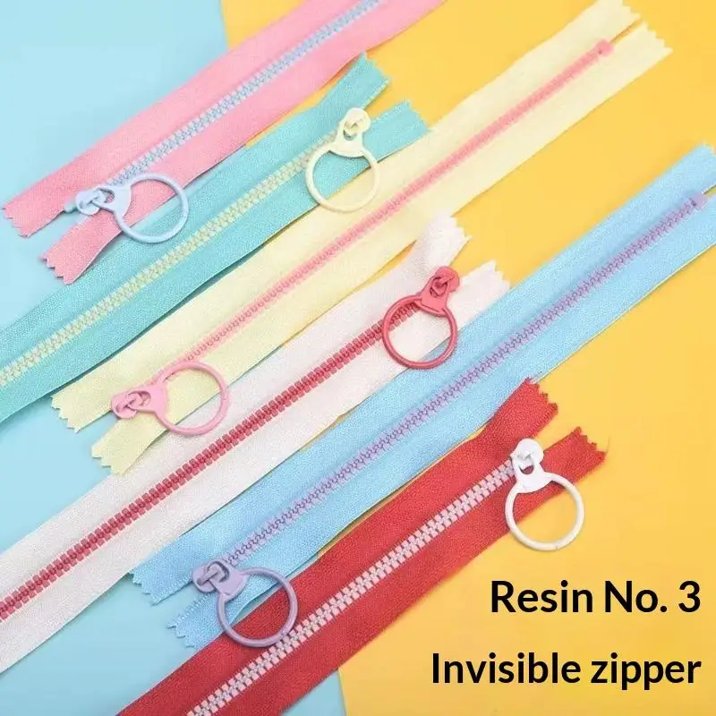 5PCS 15 - 35cm Zippers Closed End Zipper Closure for Bags Wallet Auto Lock Decor Zip Repair Kit DIY Sewing Accessories