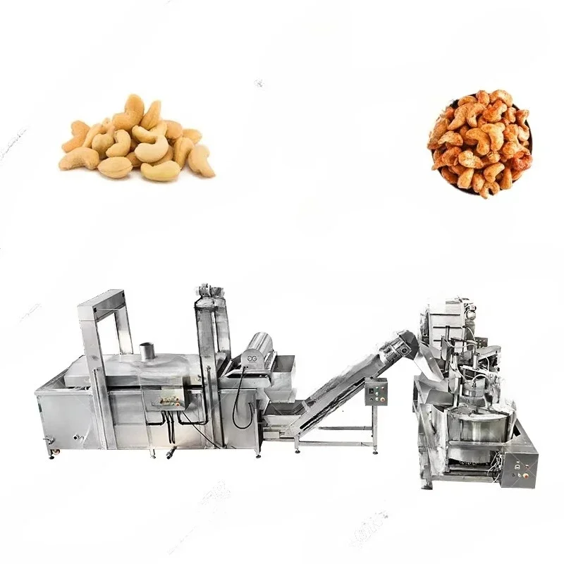 لنكهة البذور آلة نكهة الفول السوداني آلة نكهة اللوز خط إنتاج الفول السوداني المقلي