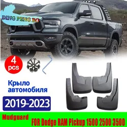 2019-2023 FOR Dodge RAM Pickup 1500 2500 3500 Mudguard Fender Mud Flap Guards Splash Mudflaps Car Accessories Front Rear 4pcs
