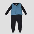 Boy blue romper