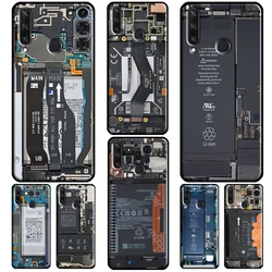 Motherboard Circuit Board For Huawei Y5P Y6P Y7A 2020 Y3 II Y5 Y6 Y9 Y7 Prime 2018 2017 2019 Nova 3i 5T Phone Case