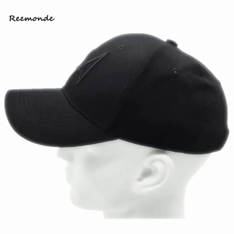 REEMONDE Fashion Aiden Pearce Cosplay Masks Hat Adjustable Black Dad Snapback Baseball Cap Halloween Hip Hop Men Bone Caps