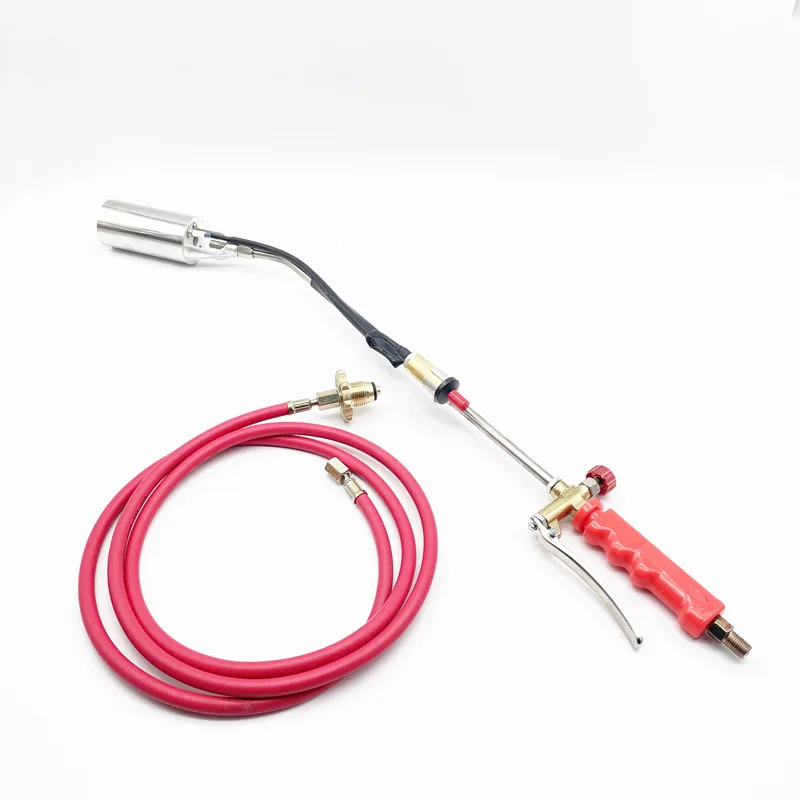 

Пистолет для сжигания травы, пропановый огнемет, горящее электрическое зажигание, гидроизоляция. Используйте бытовой пистолет-распылитель для сжигания свиных волос.