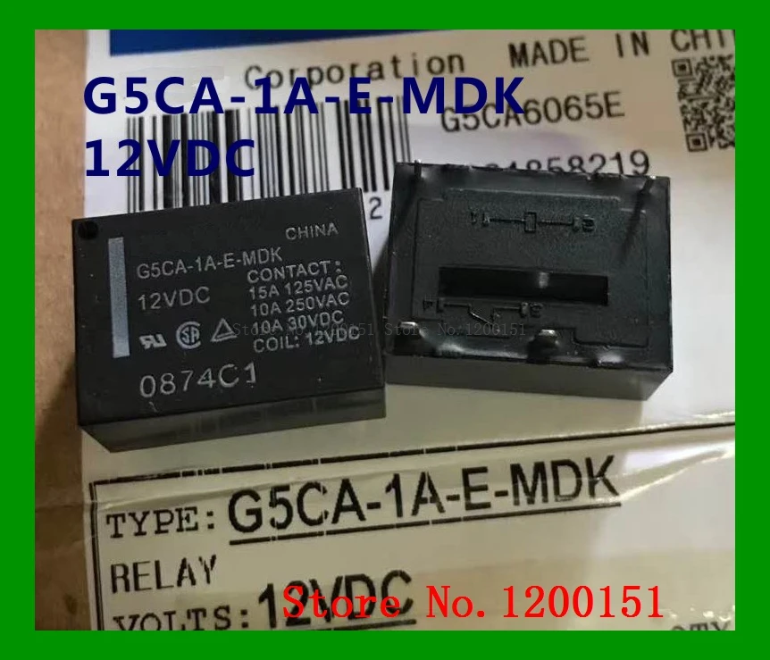 G5CA-1A-E-MDK Relay DIP-4 G5CA-1A-E Use the same