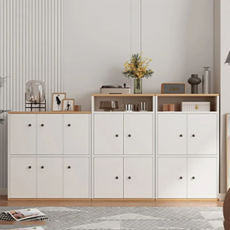 Wooded Mobile Filing Cabinet Rangement Vertical Shelves Stash Office Cupboards Nordic Designer Armoires De Salon Home Furniture