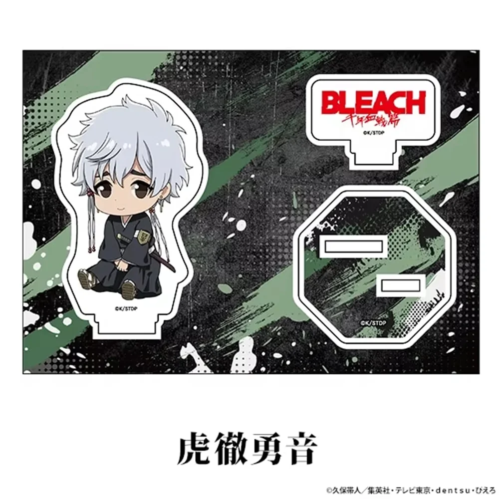 10CM Anime Bleach Acrylic Keychain Model Cosplay Characters Ornament Accessories Good Merry Christmas Gifts view 5