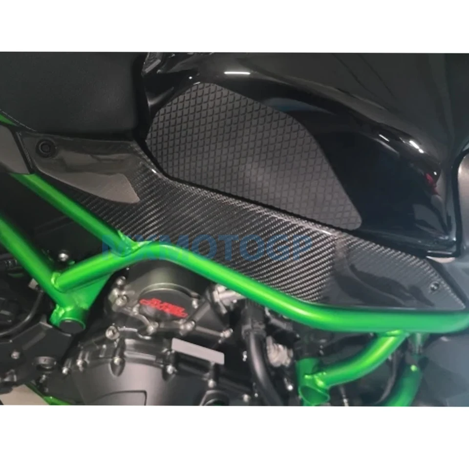 For Kawasaki Z H2 ZH2 2020 2021 2022 2023 100% Carbon Fiber Front
