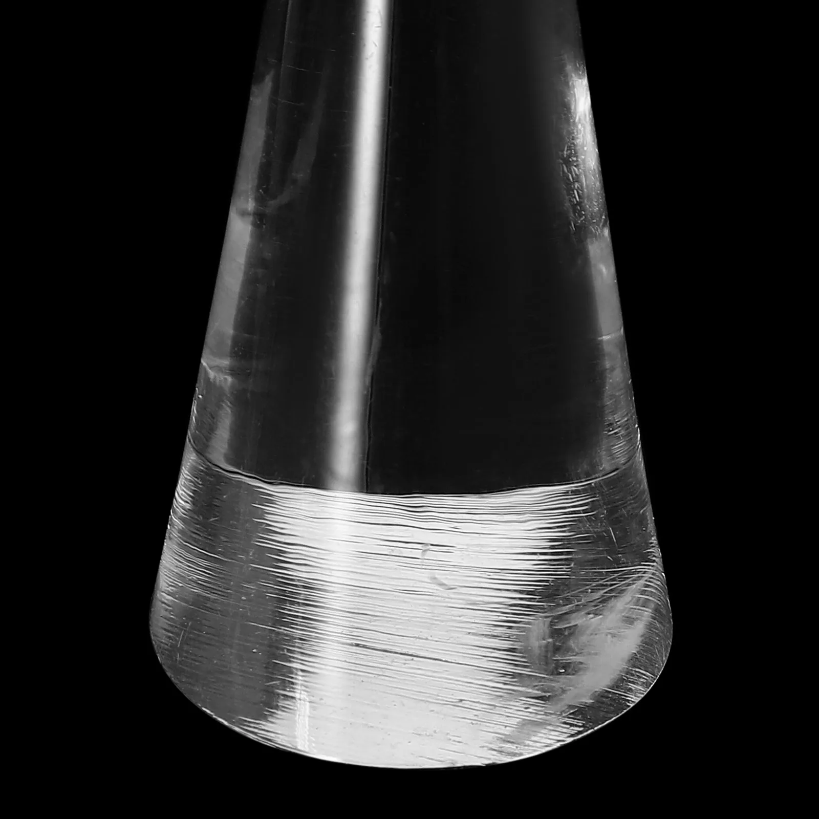 

6pcs Holder Acrylic Jewelry Rack Clear Cone Shape Holder Props Home Rings Jewelry Display For Selling Stand Store