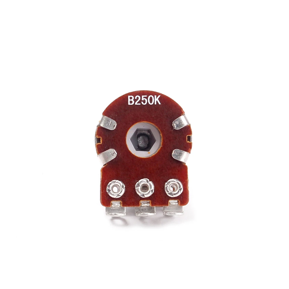 

B250k Split Shaft Dual Potentiometer Audio Taper for Guitar Volume Tone Replacement Upgrade Guitar Amp Potentiometer