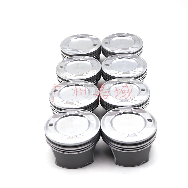 8pcs Engine Pistons Set Φ24mm 92.9mm For Mercedes Benz m278.929 X166 GL450  W222 W166 W221 4.6L 4.7L 2780302317 A2780302317