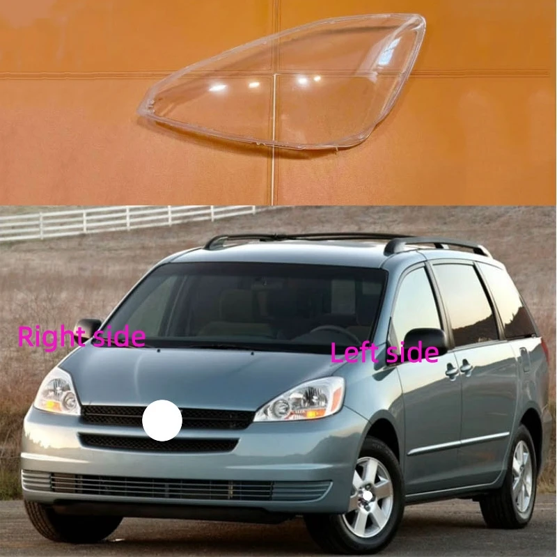 

For TOYOTA SIENNA 2004 2005 2006 2007 Car Headlight Shell Headlight Cover Headlamp Lens Headlight Glass Auto Shell Cover